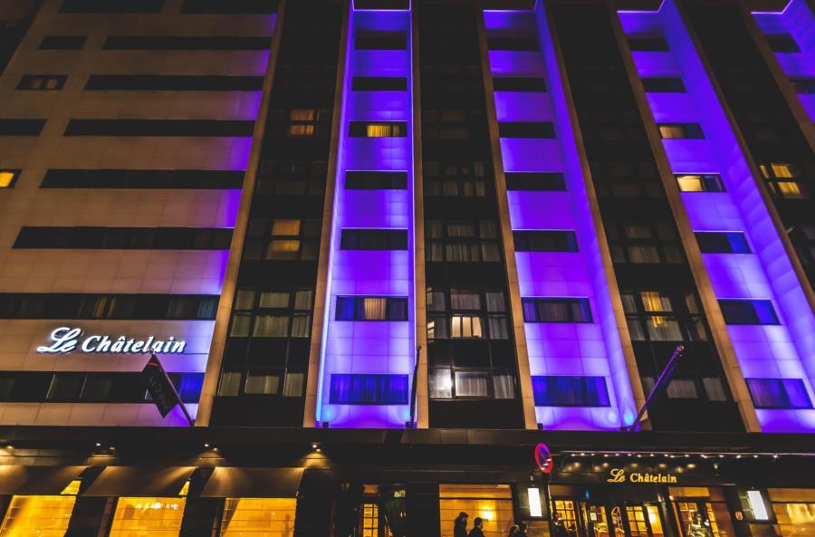Hotel Le Châtelain Brussel Buitenkant foto Hôtel Château-Longeuil